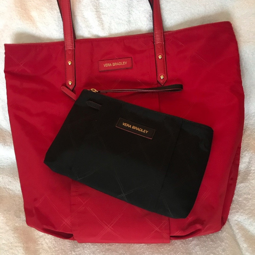 Vera Bradley Tote with Wristlet